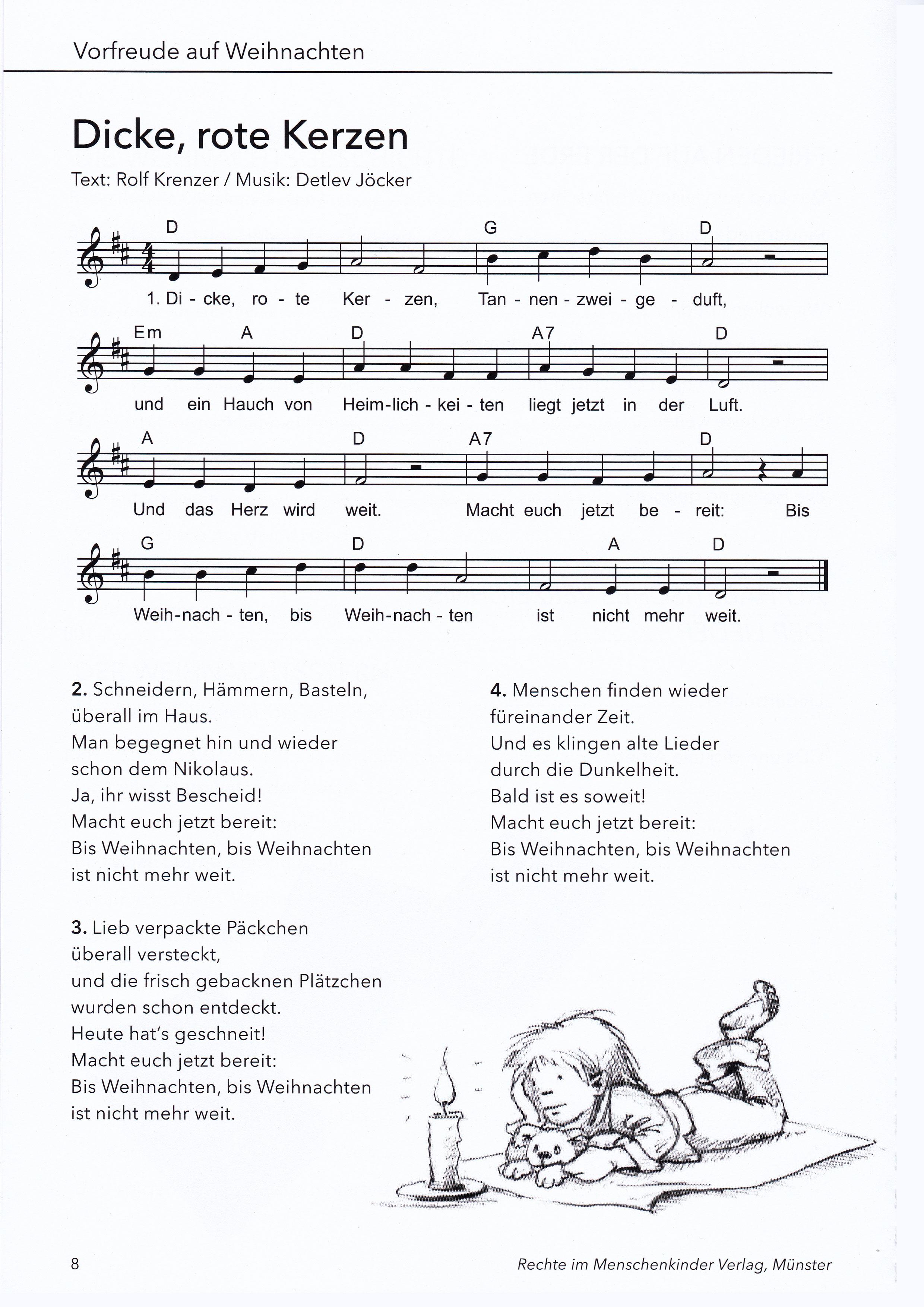 Beispielinhalt (Bild) Meine schönsten Weihnachtslieder