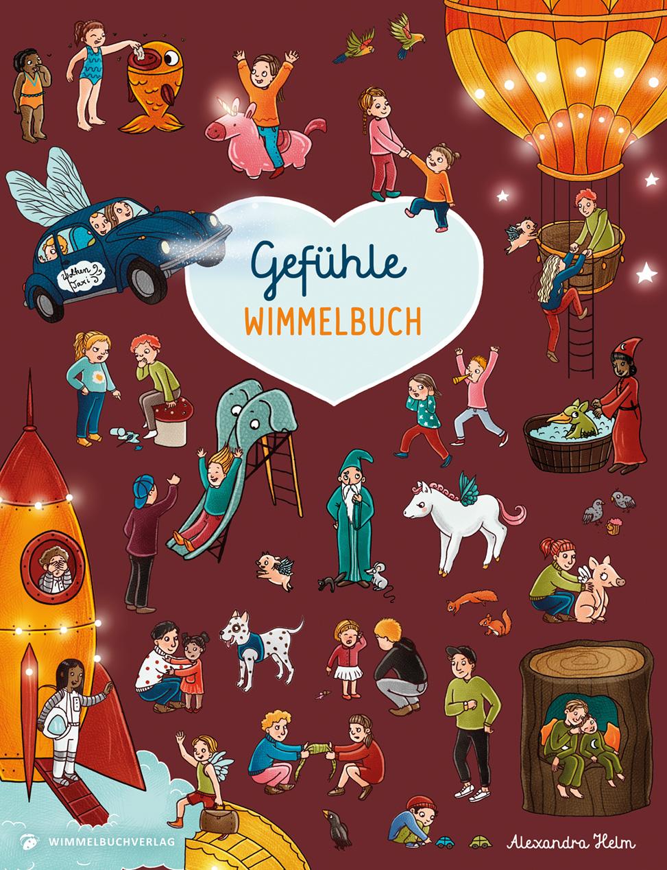 Vorderes Coverbild Gefühle Wimmelbuch