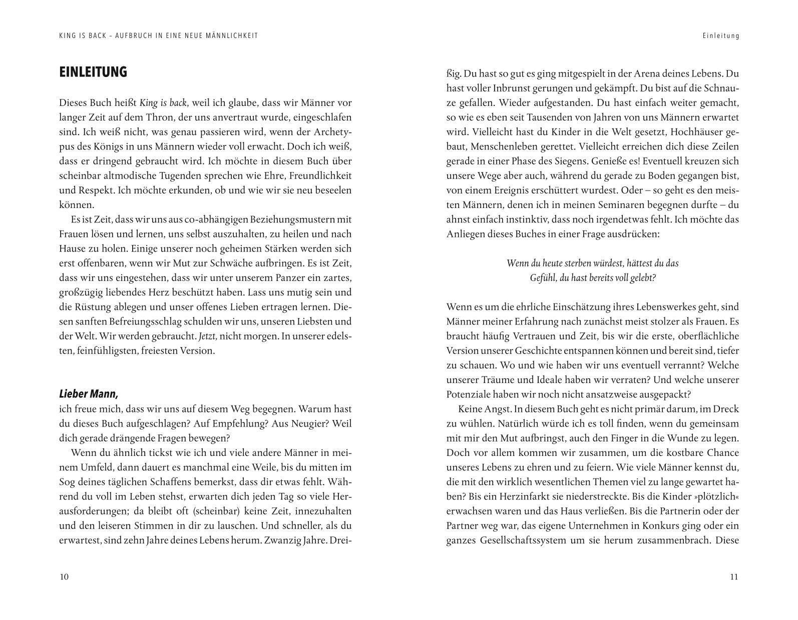 Beispielinhalt (Bild) King is back