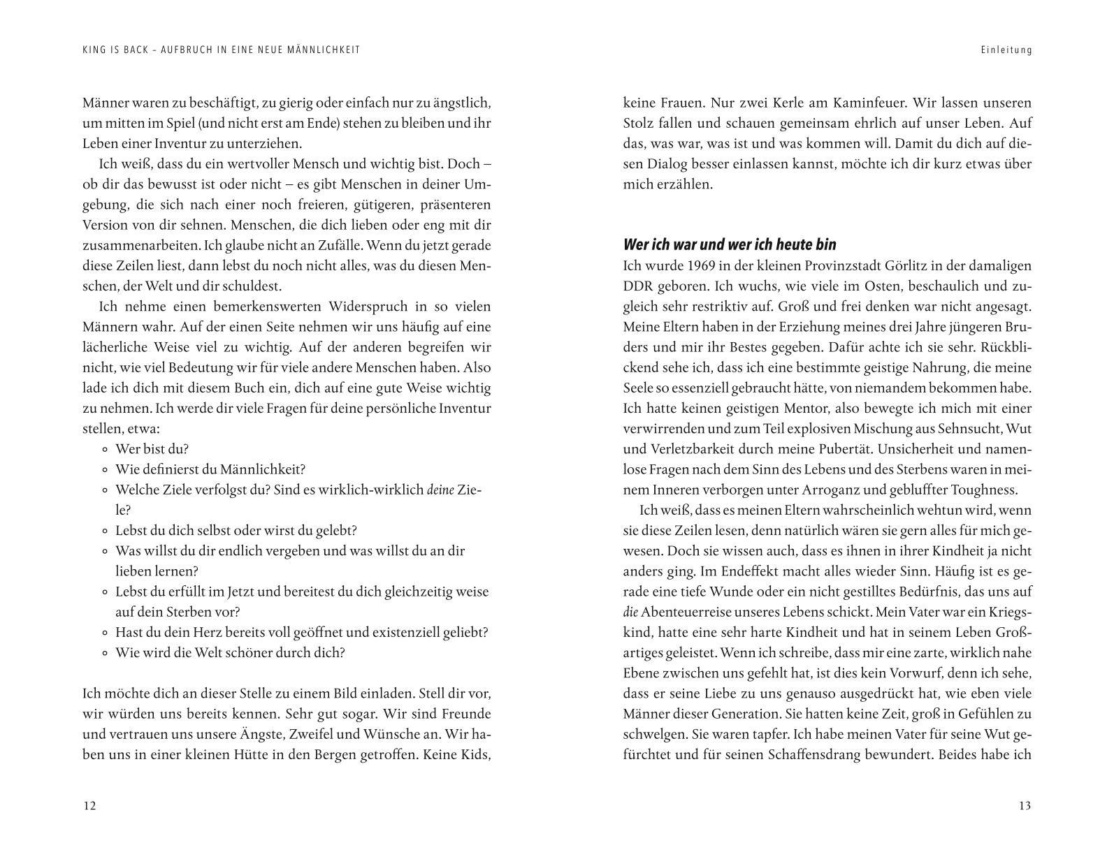 Beispielinhalt (Bild) King is back