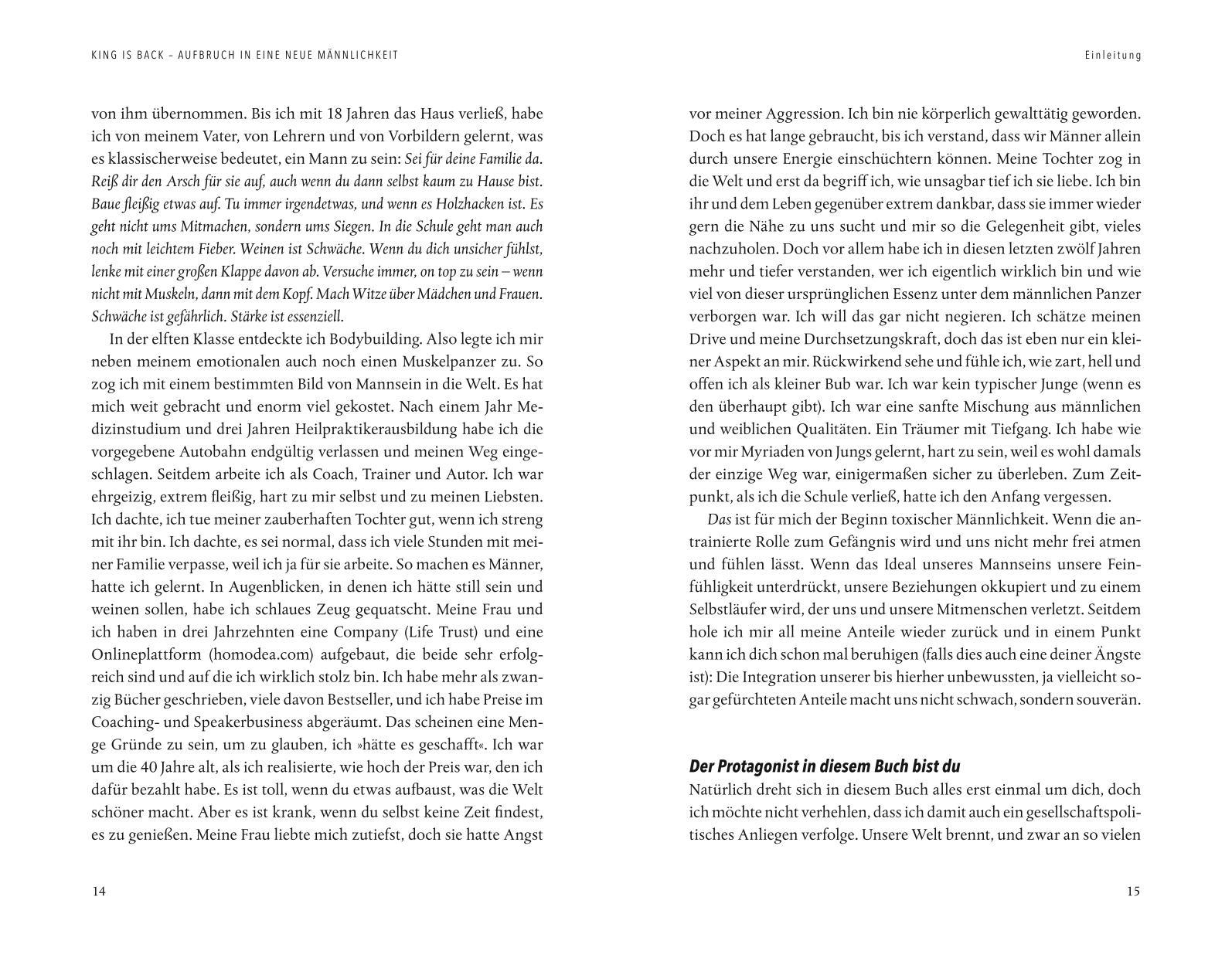 Beispielinhalt (Bild) King is back