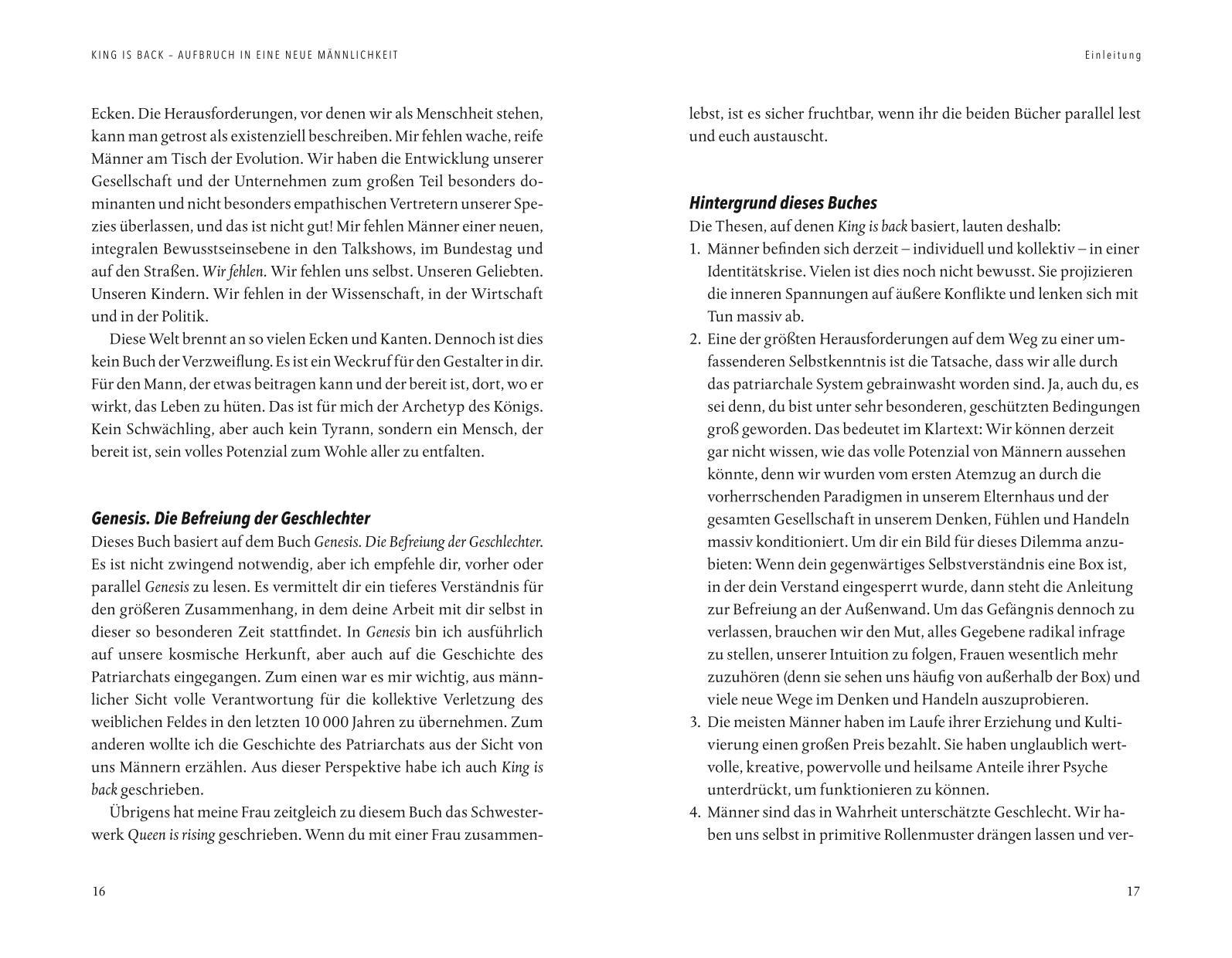 Beispielinhalt (Bild) King is back