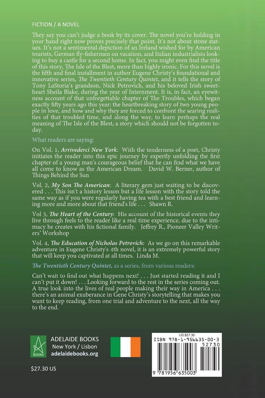 Rückseitencover The Isle of the Blest