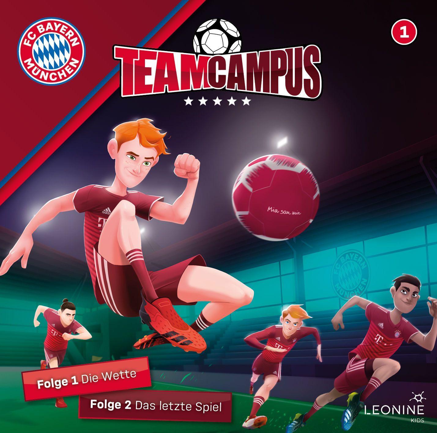Vorderes Coverbild FC Bayern Team Campus (Fußball) (CD 1)