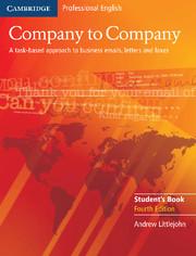 Vorderes Coverbild Company to Company Student's Book