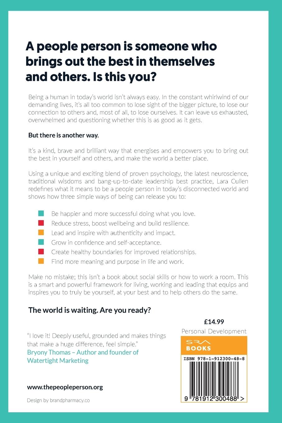 Rückseitencover How to be a People Person
