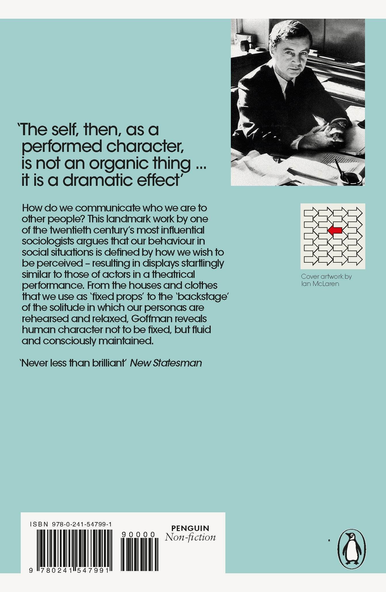 Rückseitencover The Presentation of Self in Everyday Life