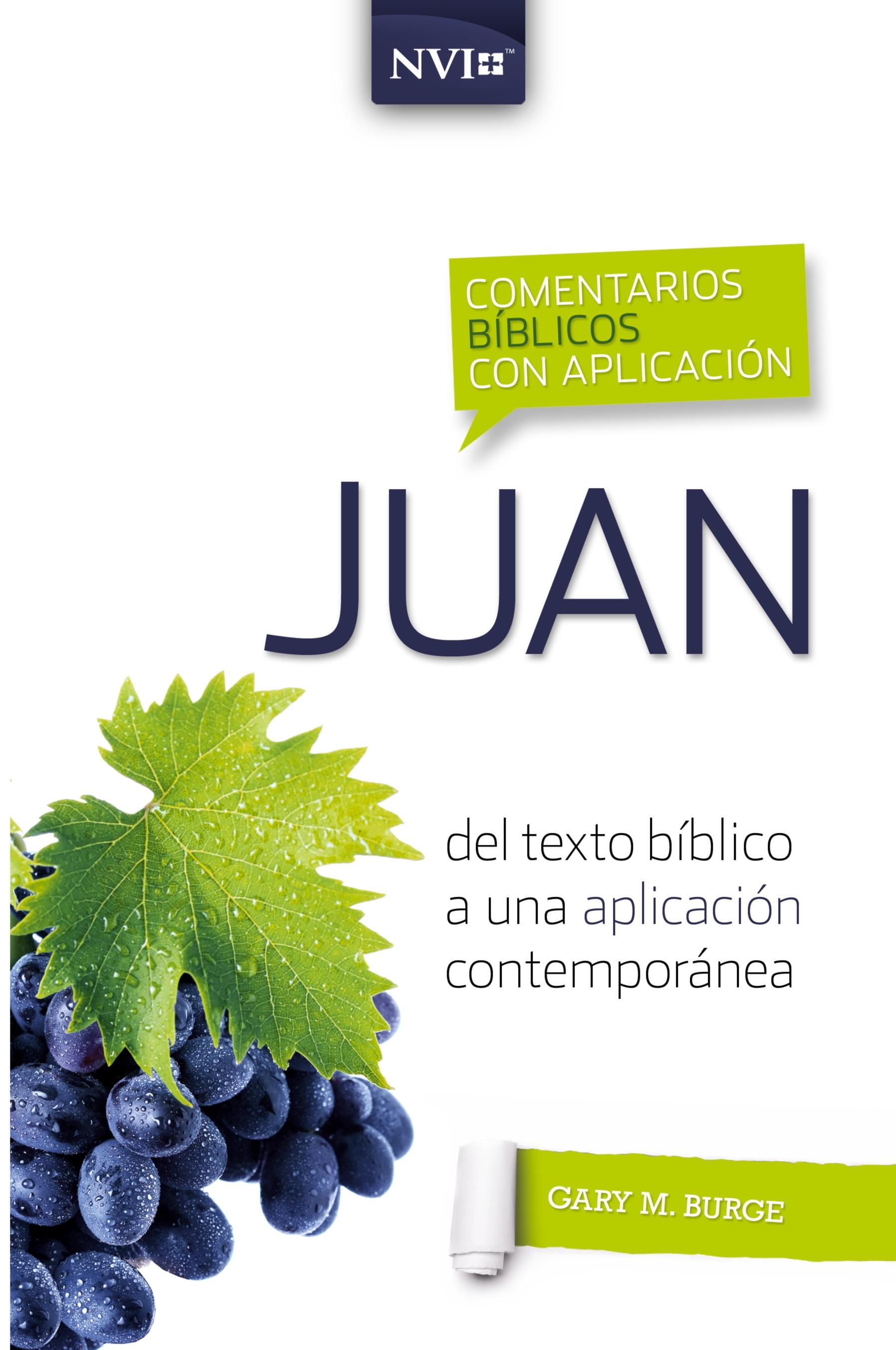 Vorderes Coverbild Comentario bíblico con aplicación NVI Juan