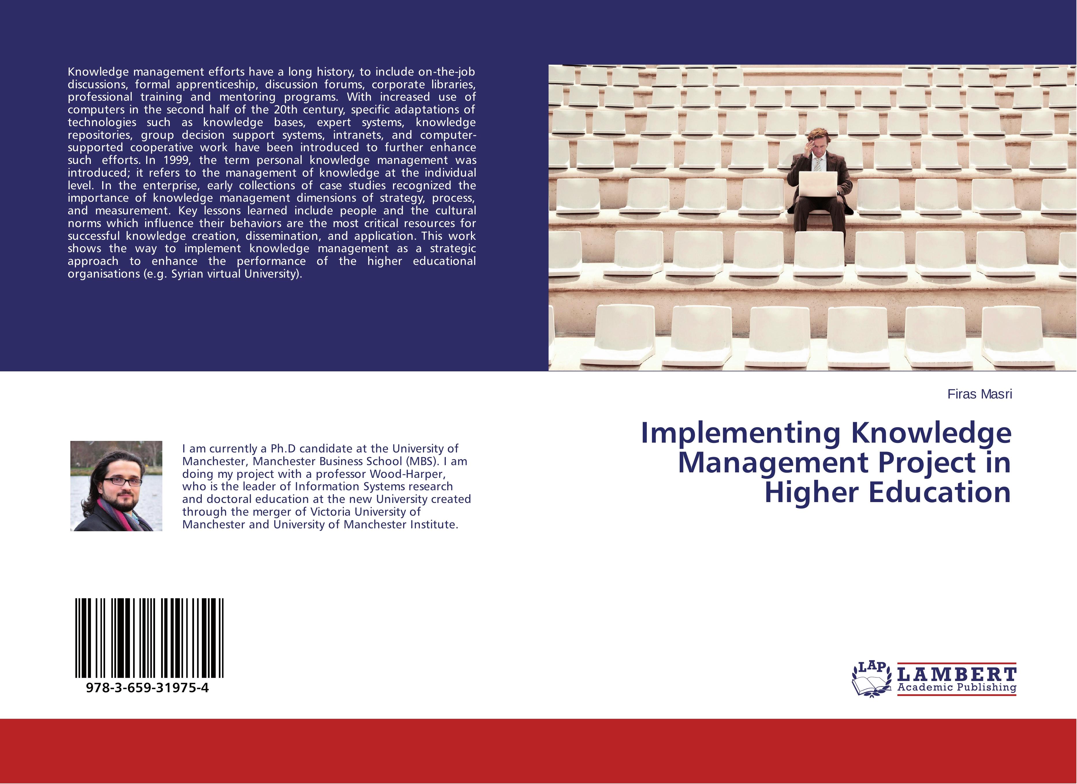 Vorderes Coverbild Implementing Knowledge Management Project in Higher Education