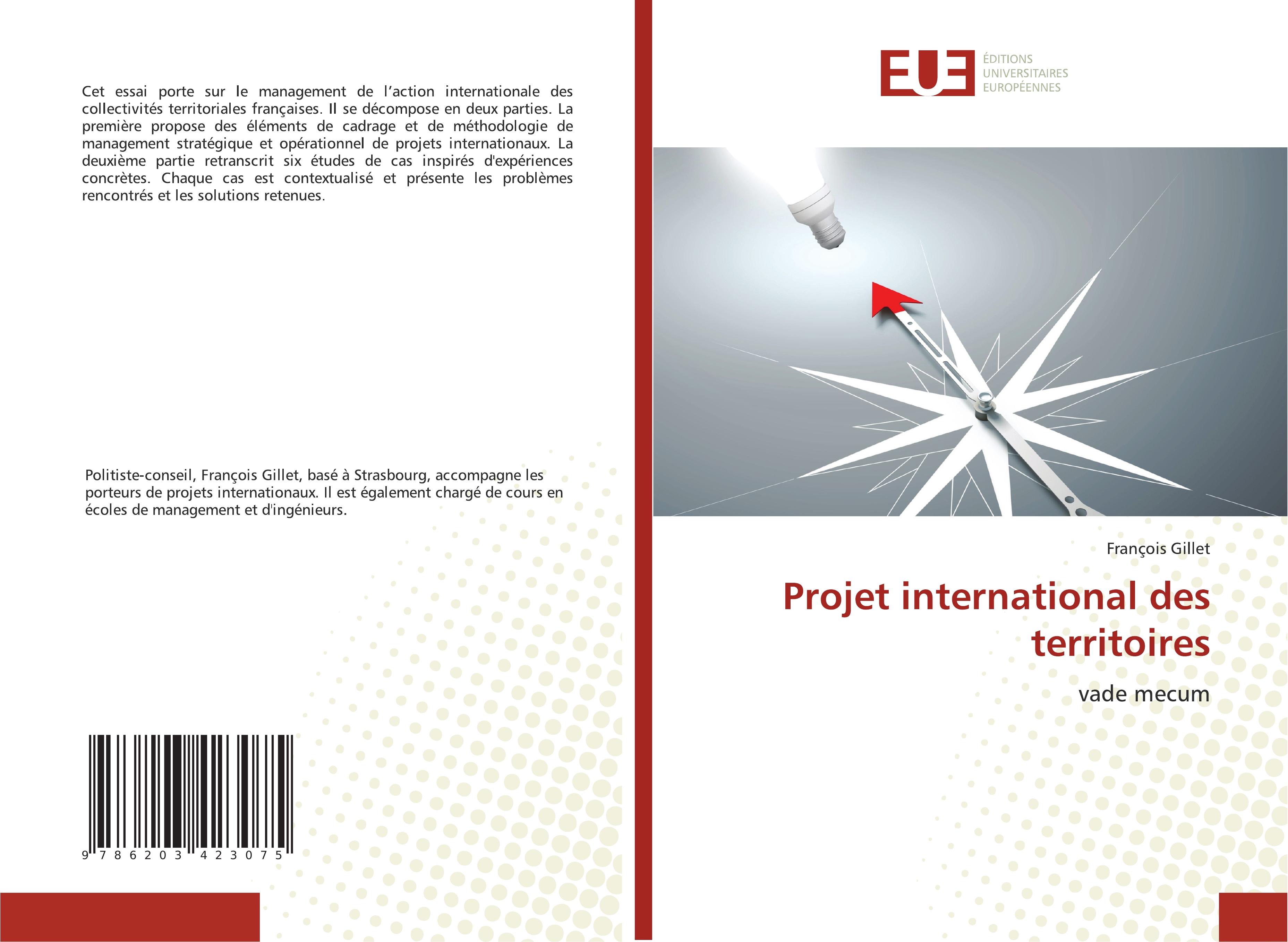 Vorderes Coverbild Projet international des territoires