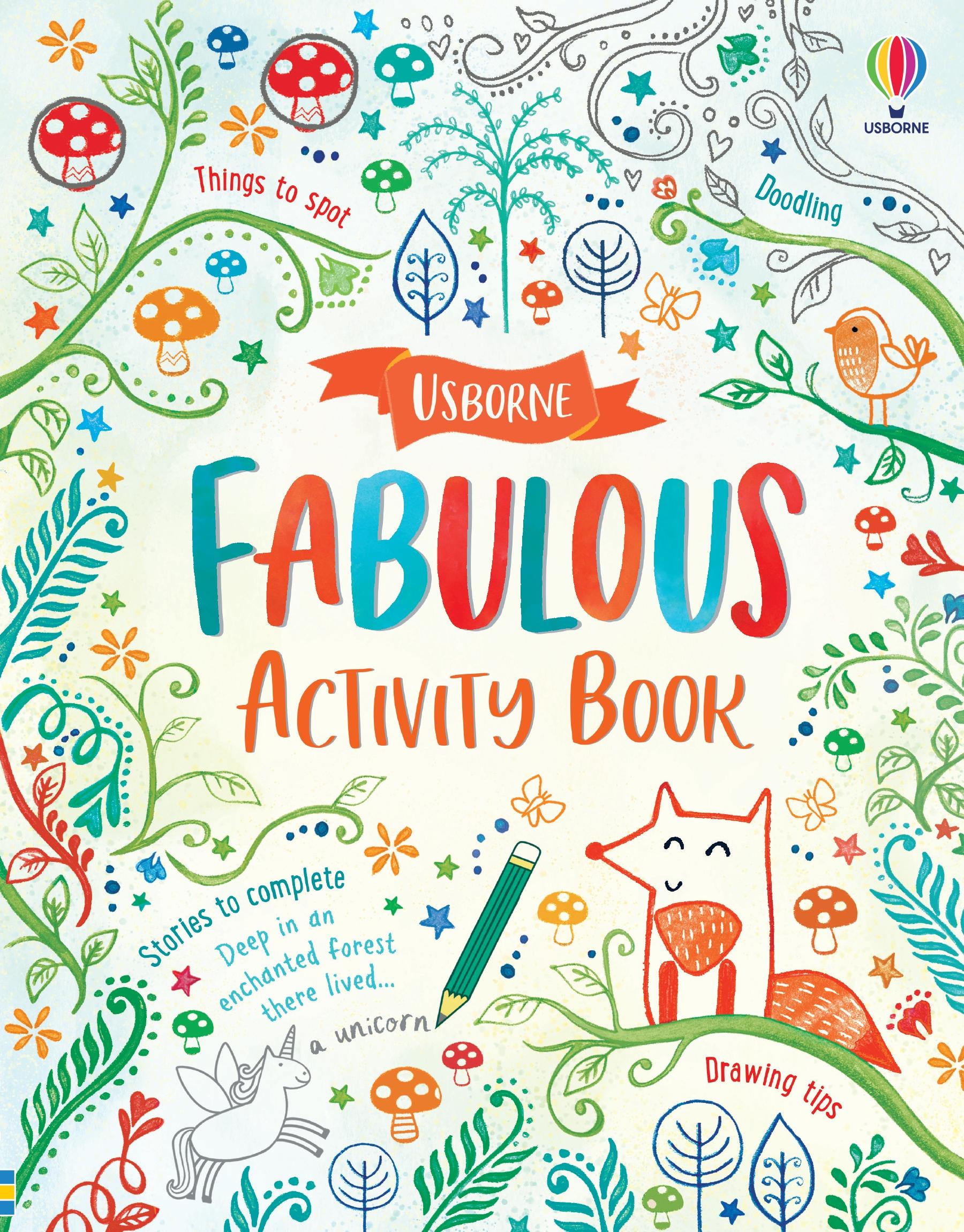 Vorderes Coverbild Fabulous Activity Book