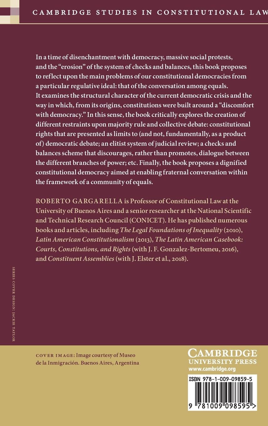 Rückseitencover The Law As a Conversation among Equals