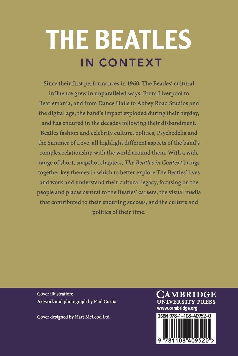 Rückseitencover The Beatles in Context