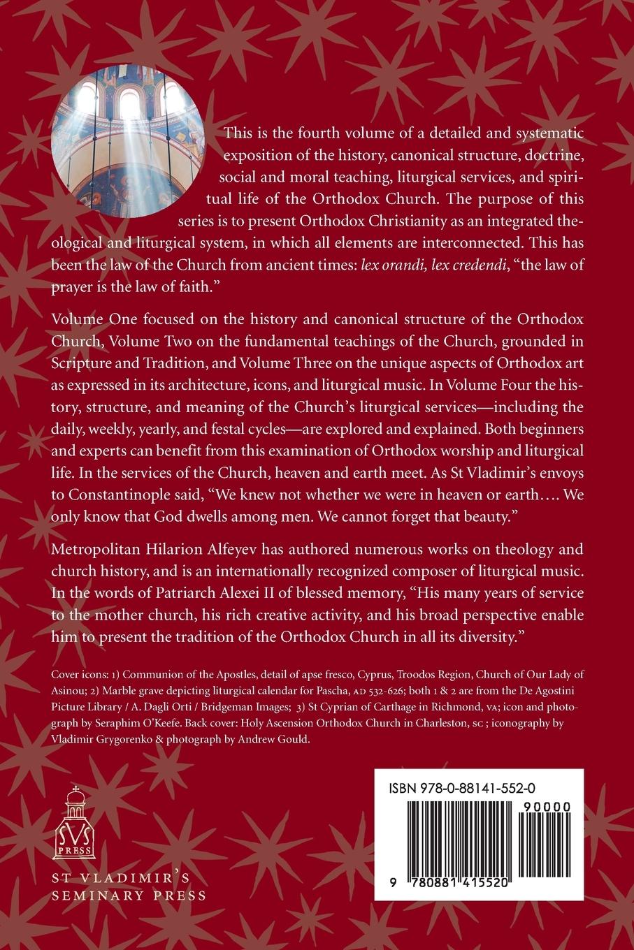 Rückseitencover Orthodox Christianity Volume IV