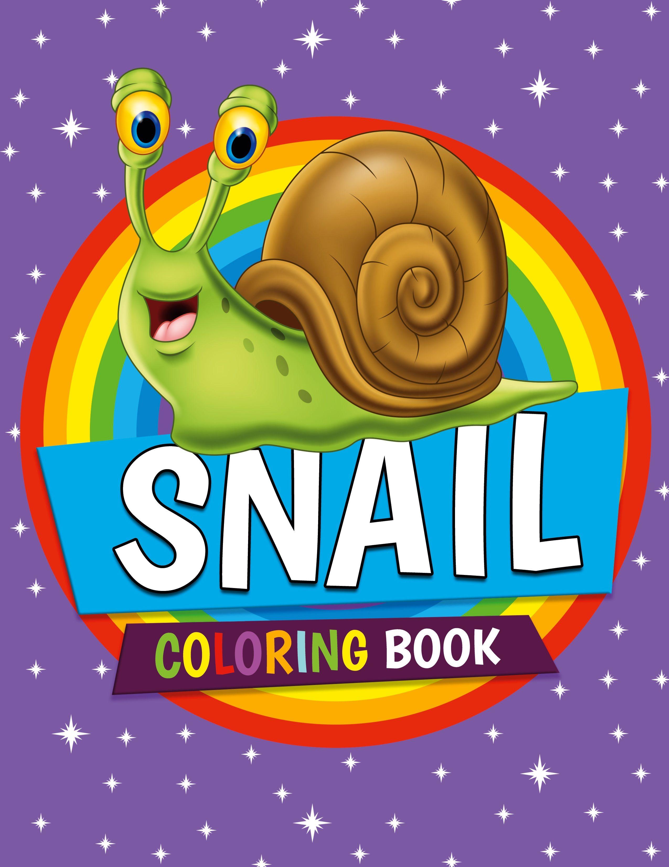 Vorderes Coverbild Snail Coloring Book