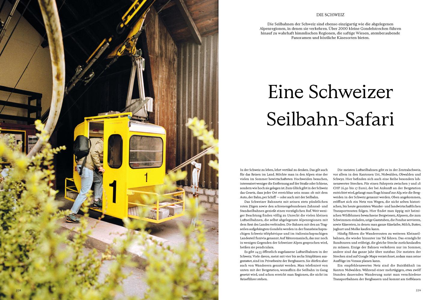 Beispielinhalt (Bild) Kinfolk Travel