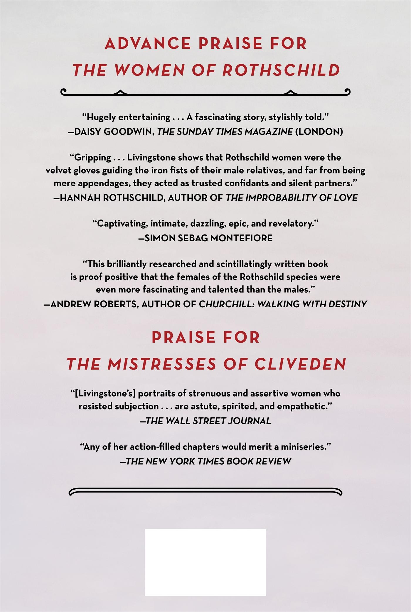 Rückseitencover The Women of Rothschild