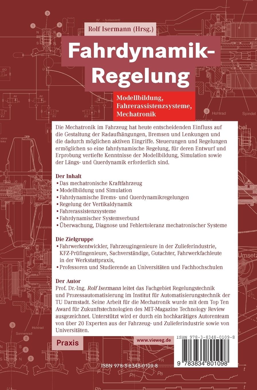 Rückseitencover Fahrdynamik-Regelung