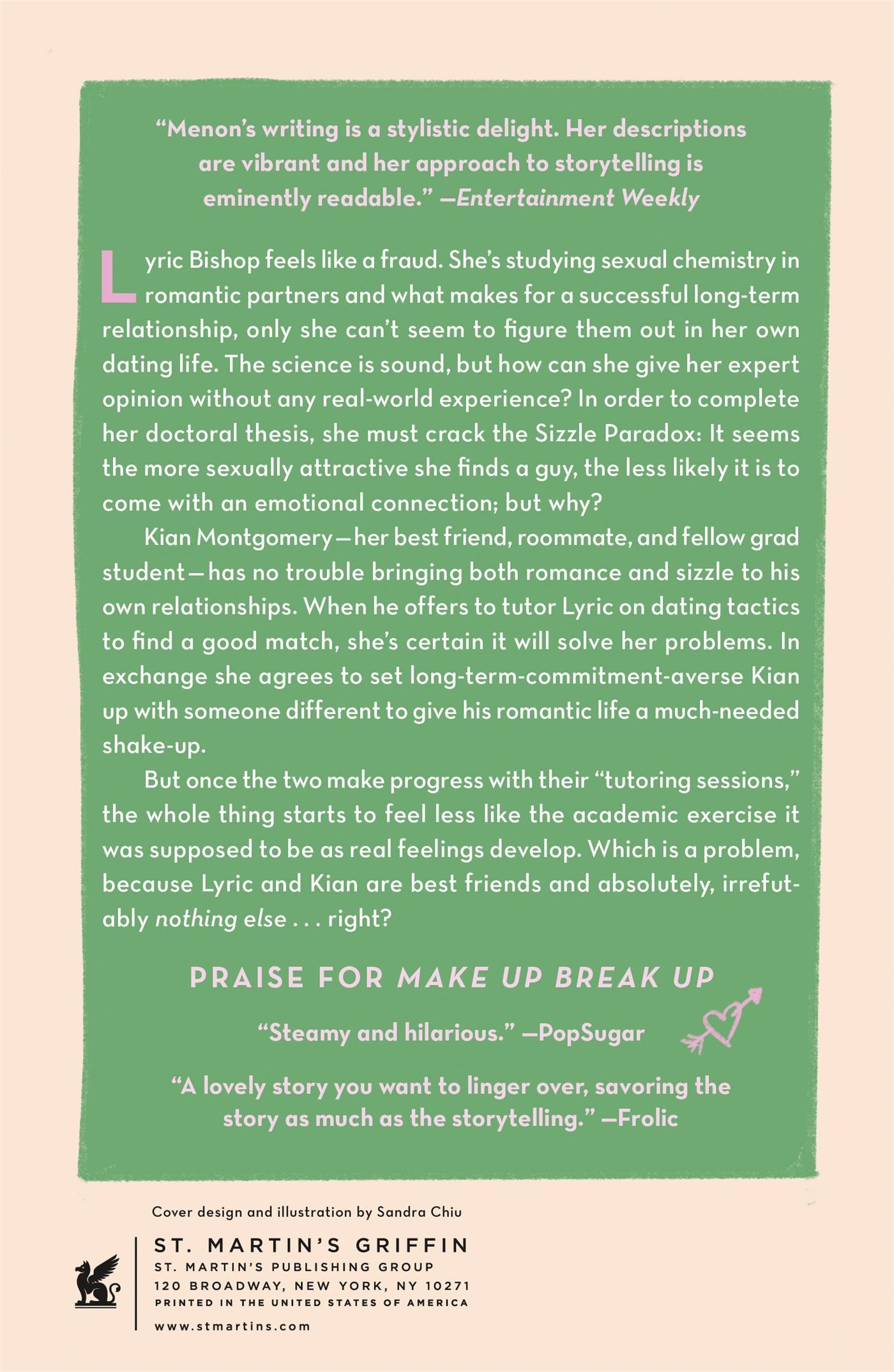 Rückseitencover Sizzle Paradox