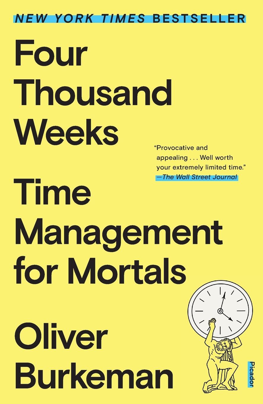 Vorderes Coverbild Four Thousand Weeks