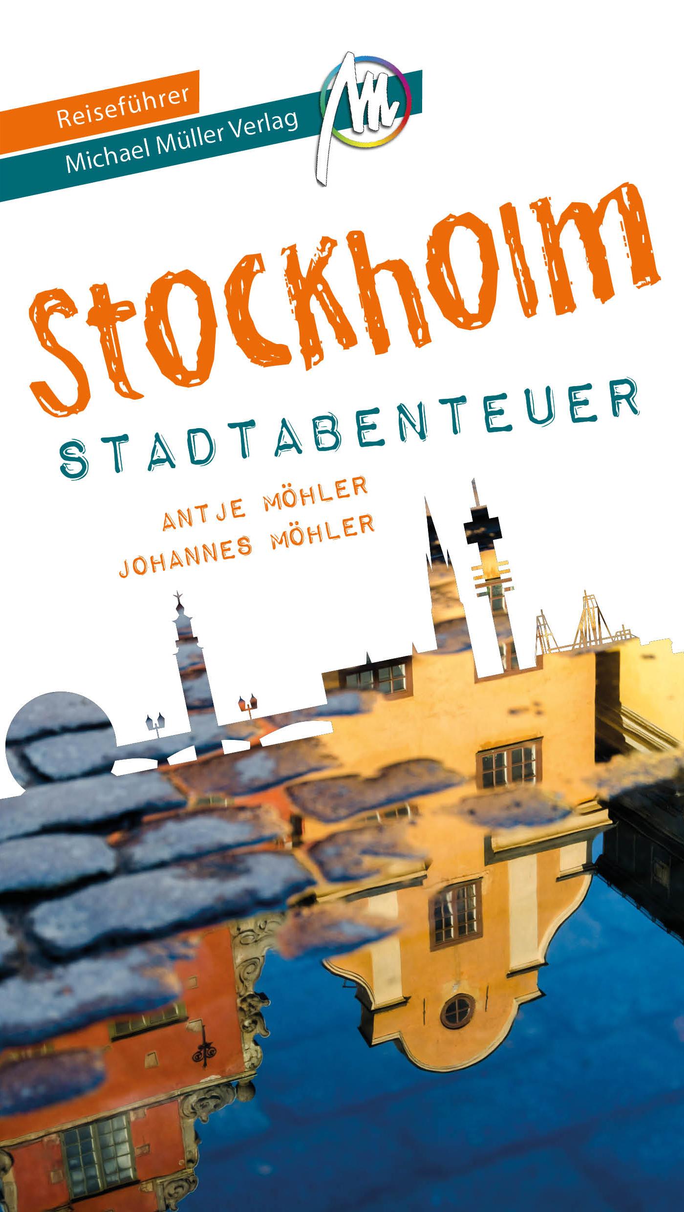 Vorderes Coverbild Stockholm - Stadtabenteuer Reiseführer Michael Müller Verlag