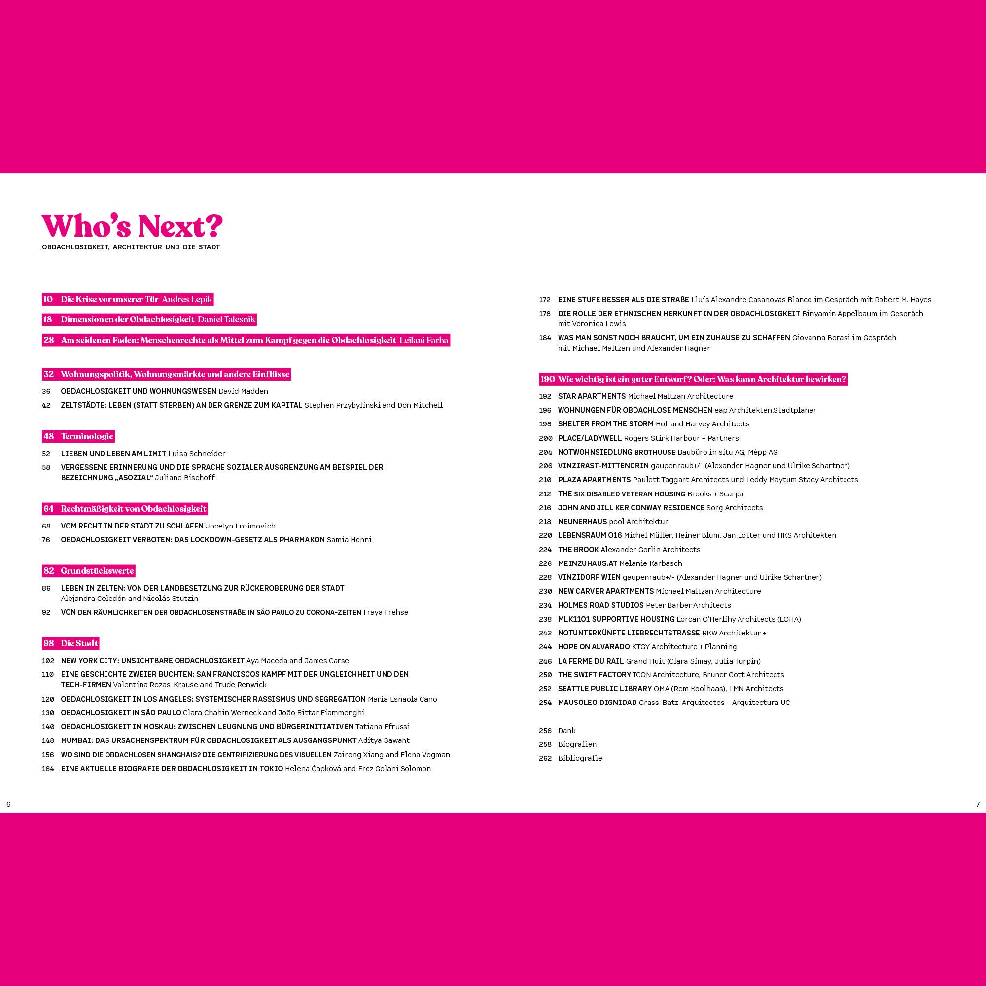 Beispielinhalt (Bild) Who's Next