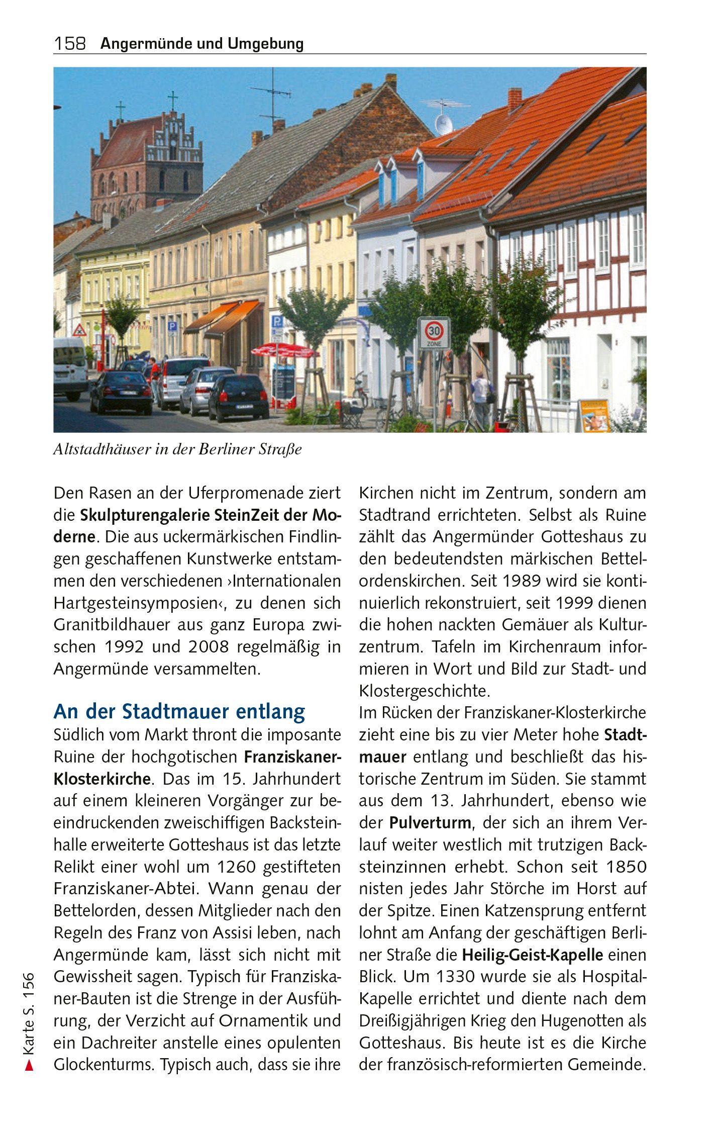 Beispielinhalt (Bild) TRESCHER Reiseführer Barnim und Uckermark