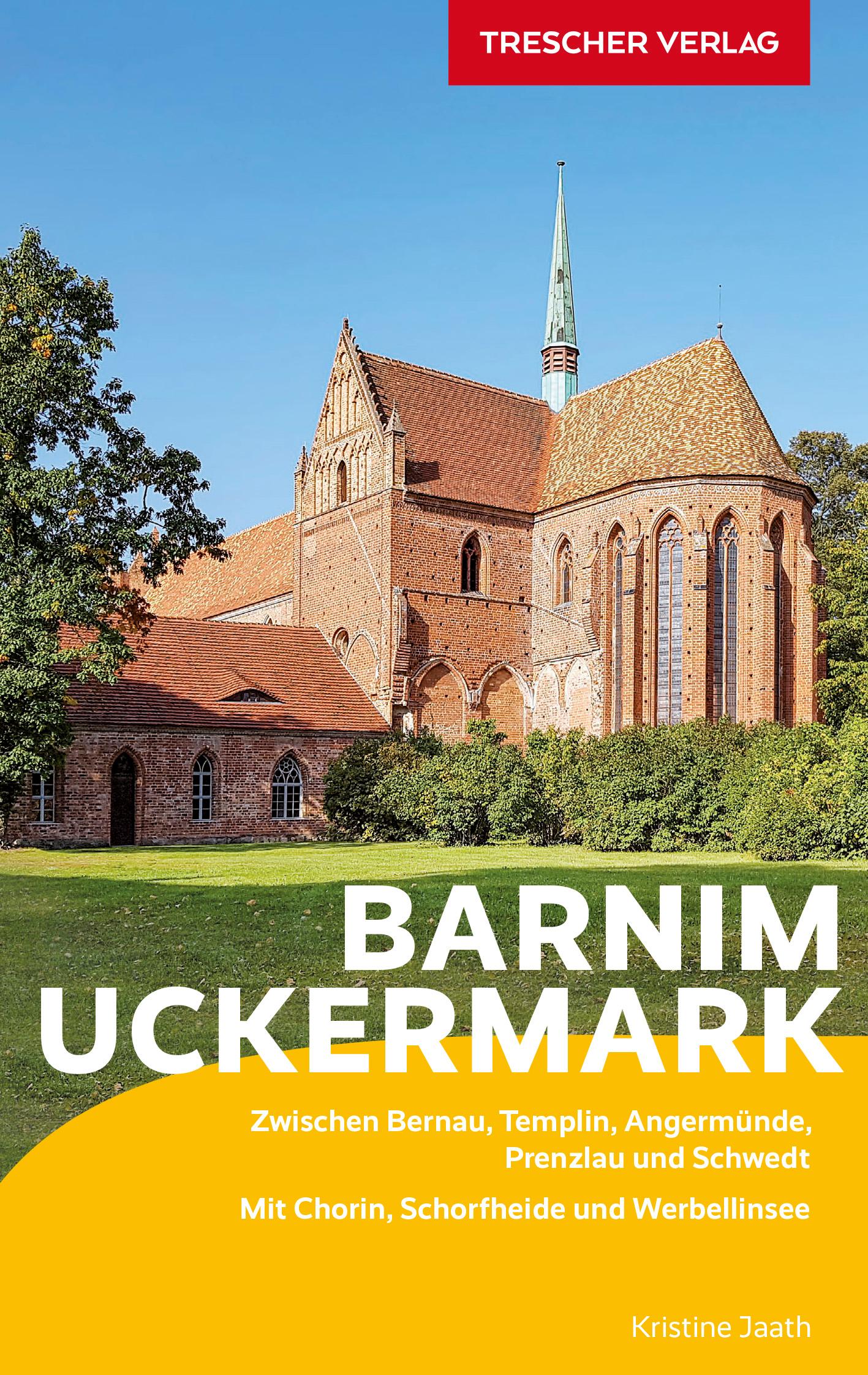 Vorderes Coverbild TRESCHER Reiseführer Barnim und Uckermark