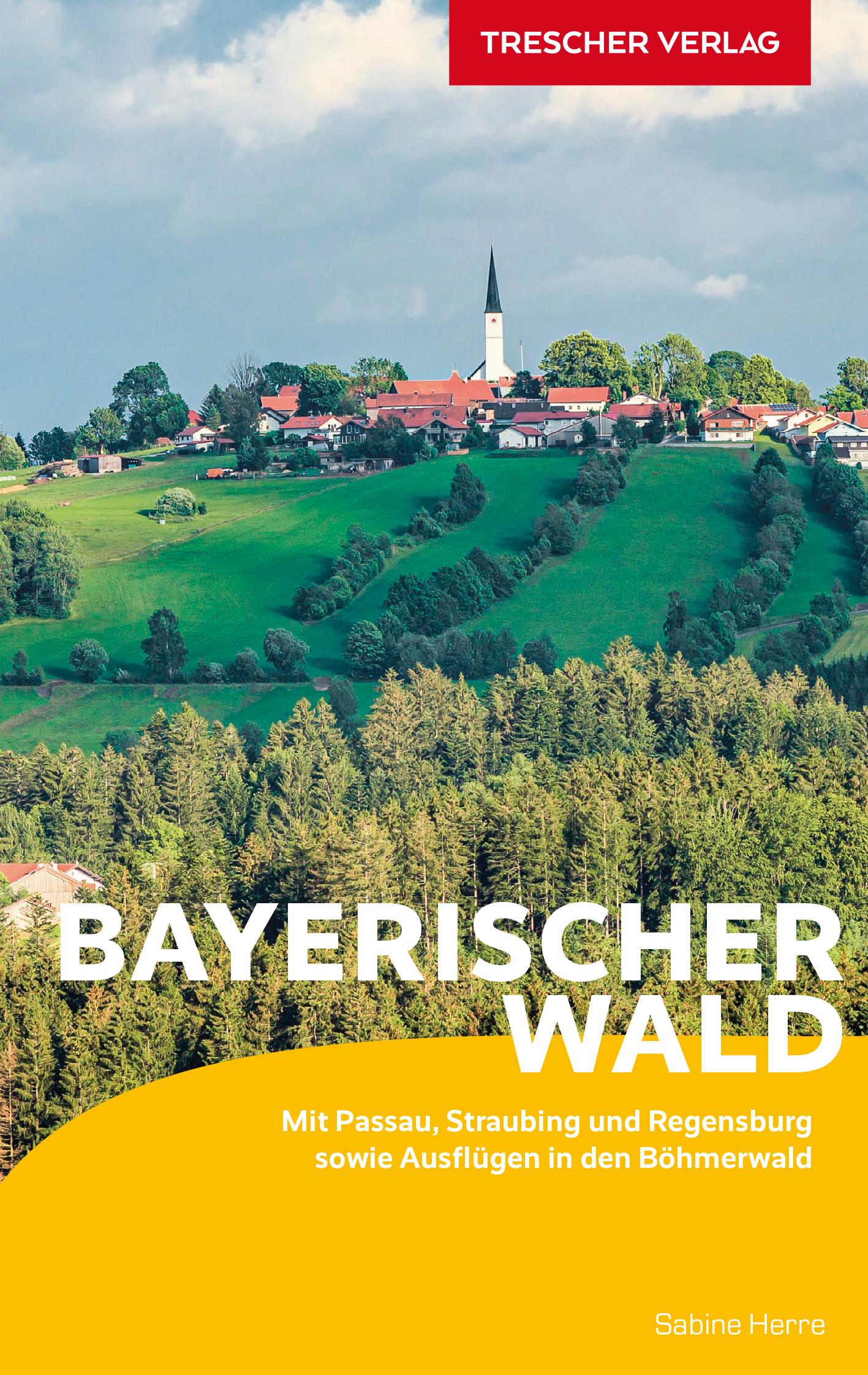 Vorderes Coverbild TRESCHER Reiseführer Bayerischer Wald