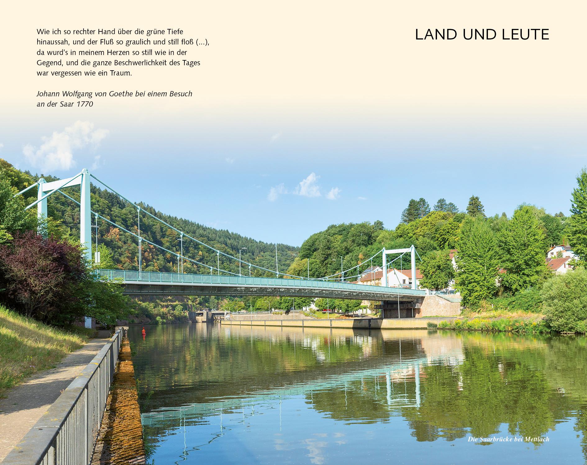 Beispielinhalt (Bild) Reiseführer Saarland
