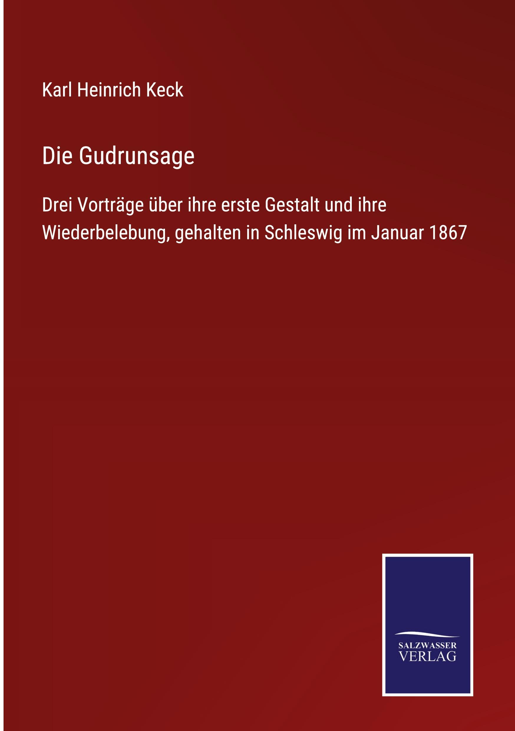 Vorderes Coverbild Die Gudrunsage