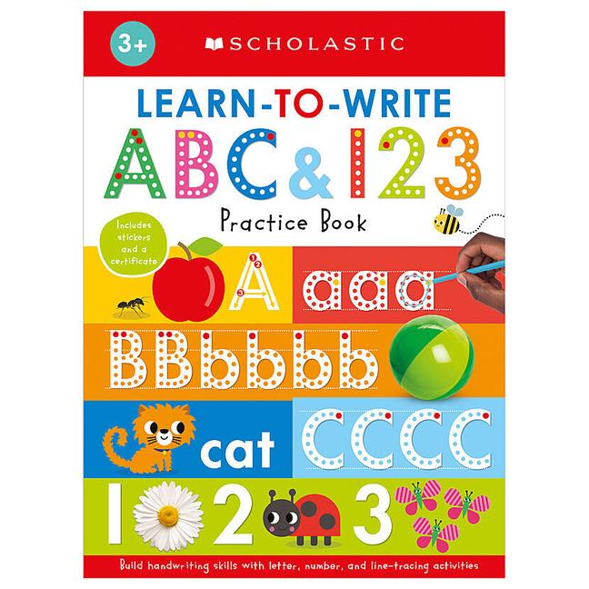 Vorderes Coverbild Learn to Write ABC & 123: Scholastic Early Learners (Workbook)