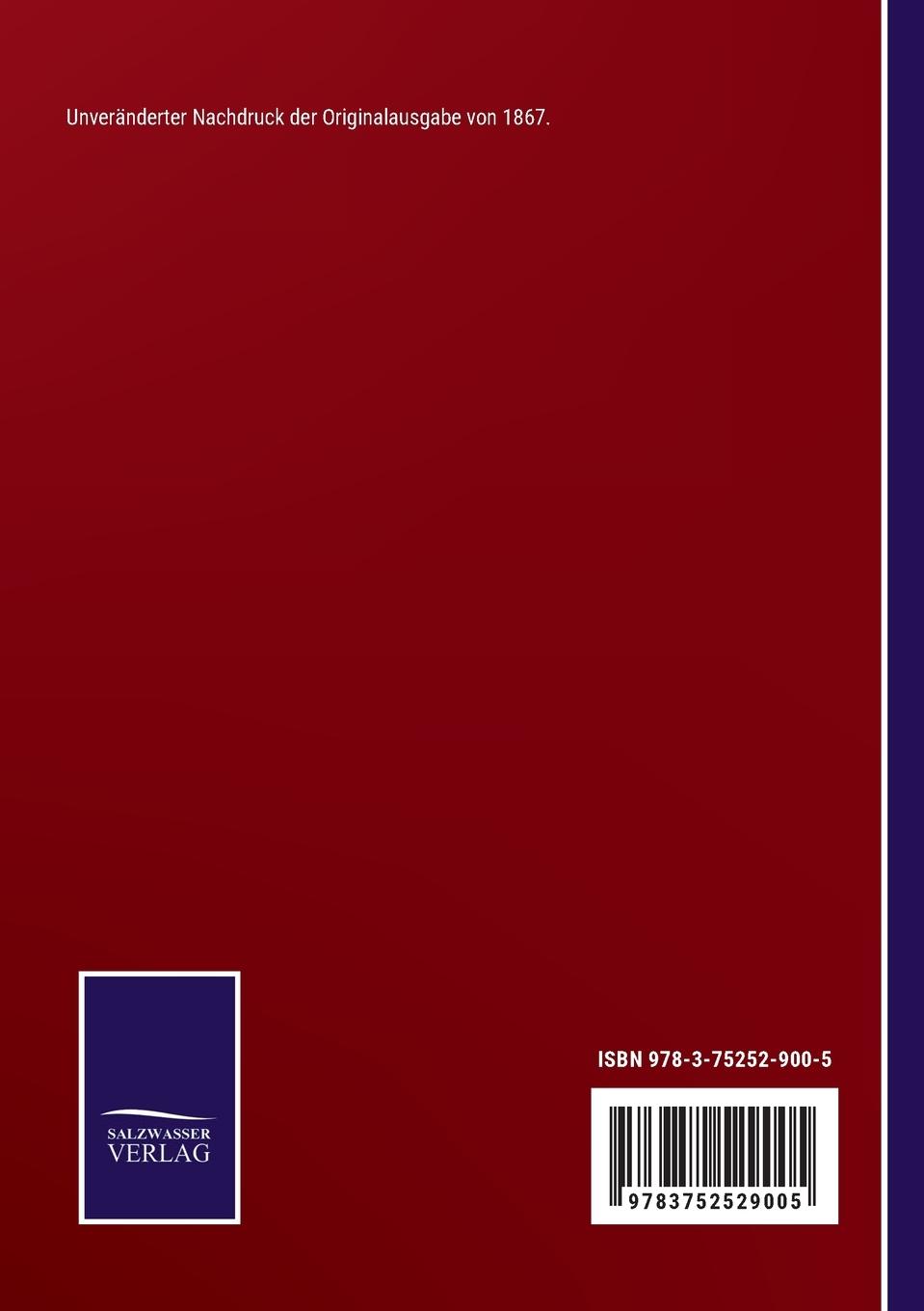 Rückseitencover Reise der österreichischen Fregatte Novara um die Erde in den Jahren 1857, 1858, 1859