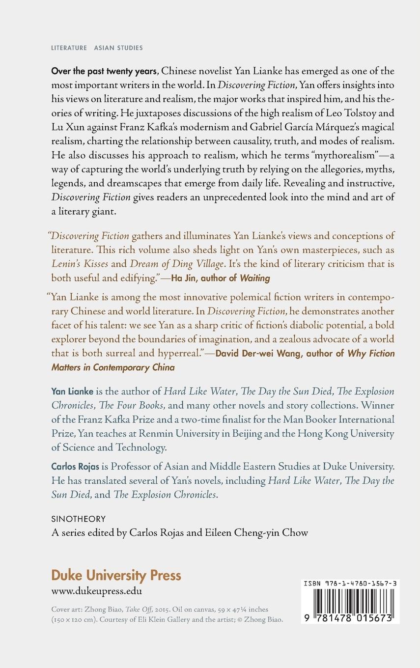 Rückseitencover Discovering Fiction