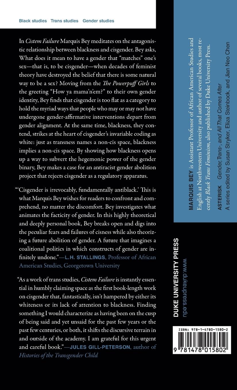 Rückseitencover Cistem Failure