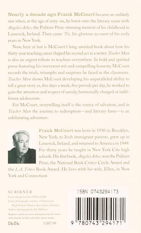 Rückseitencover Teacher Man