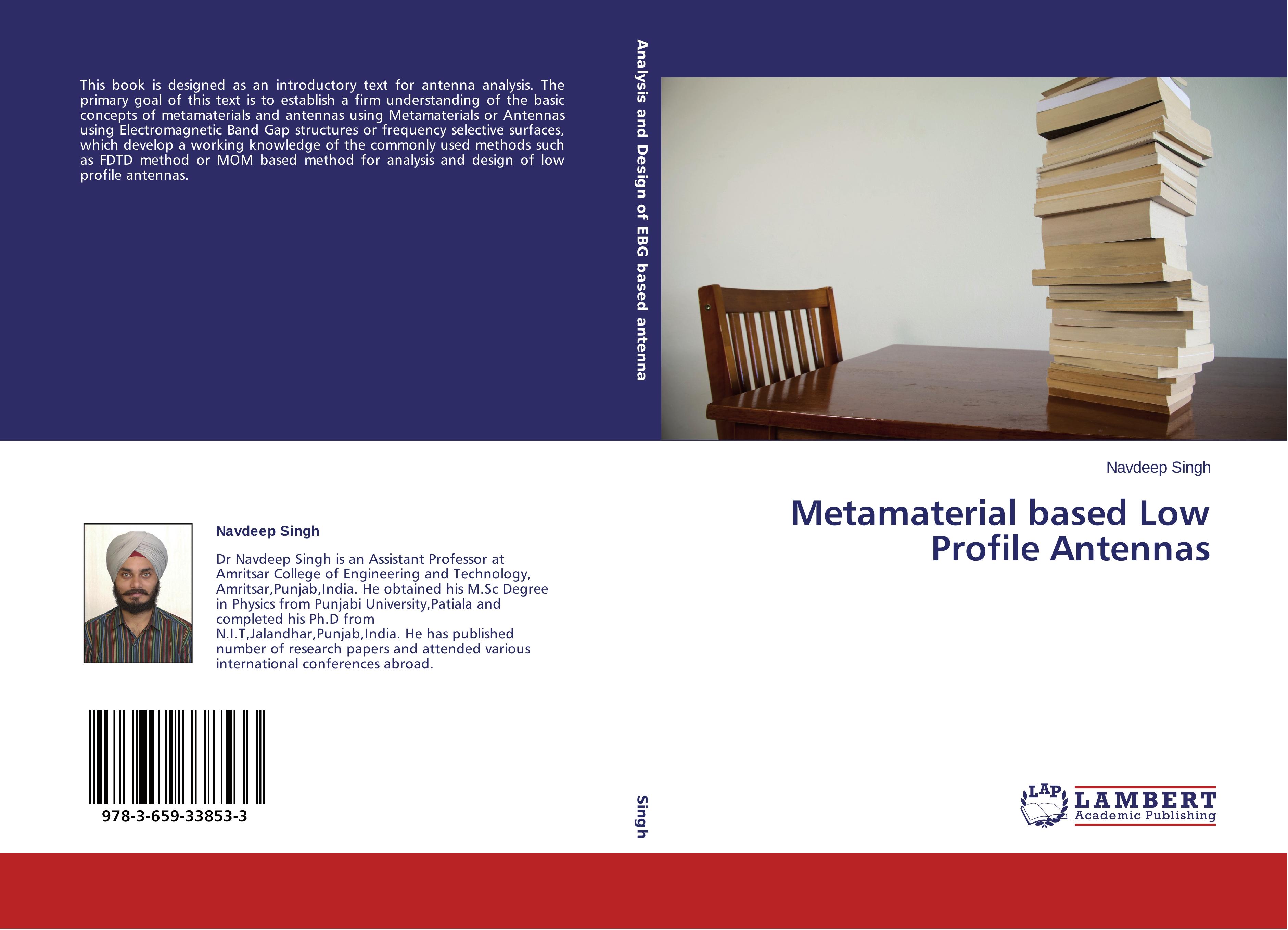 Vorderes Coverbild Metamaterial based Low Profile Antennas