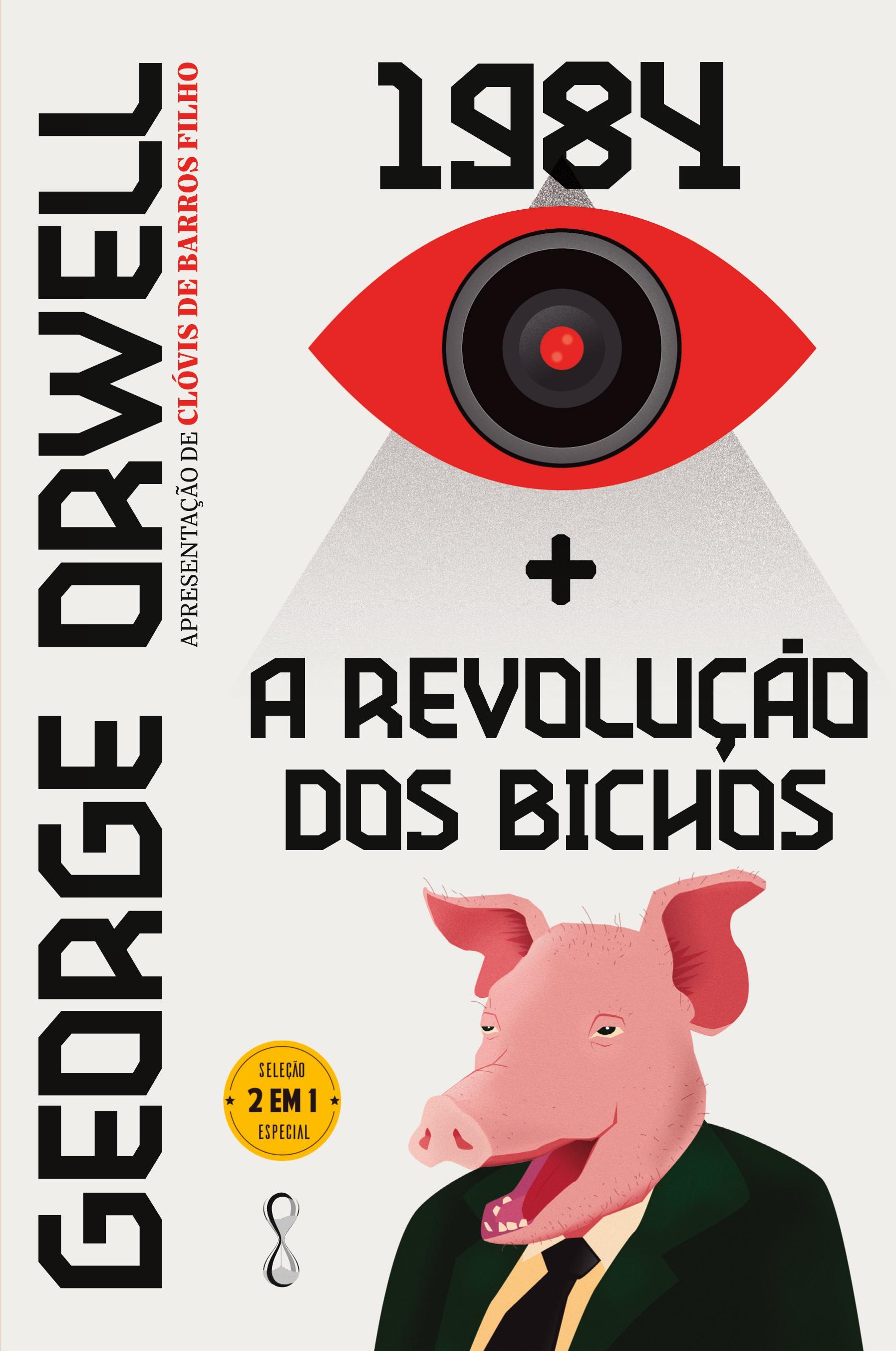 Vorderes Coverbild George Orwell: 1984 + A revolução dos bichos