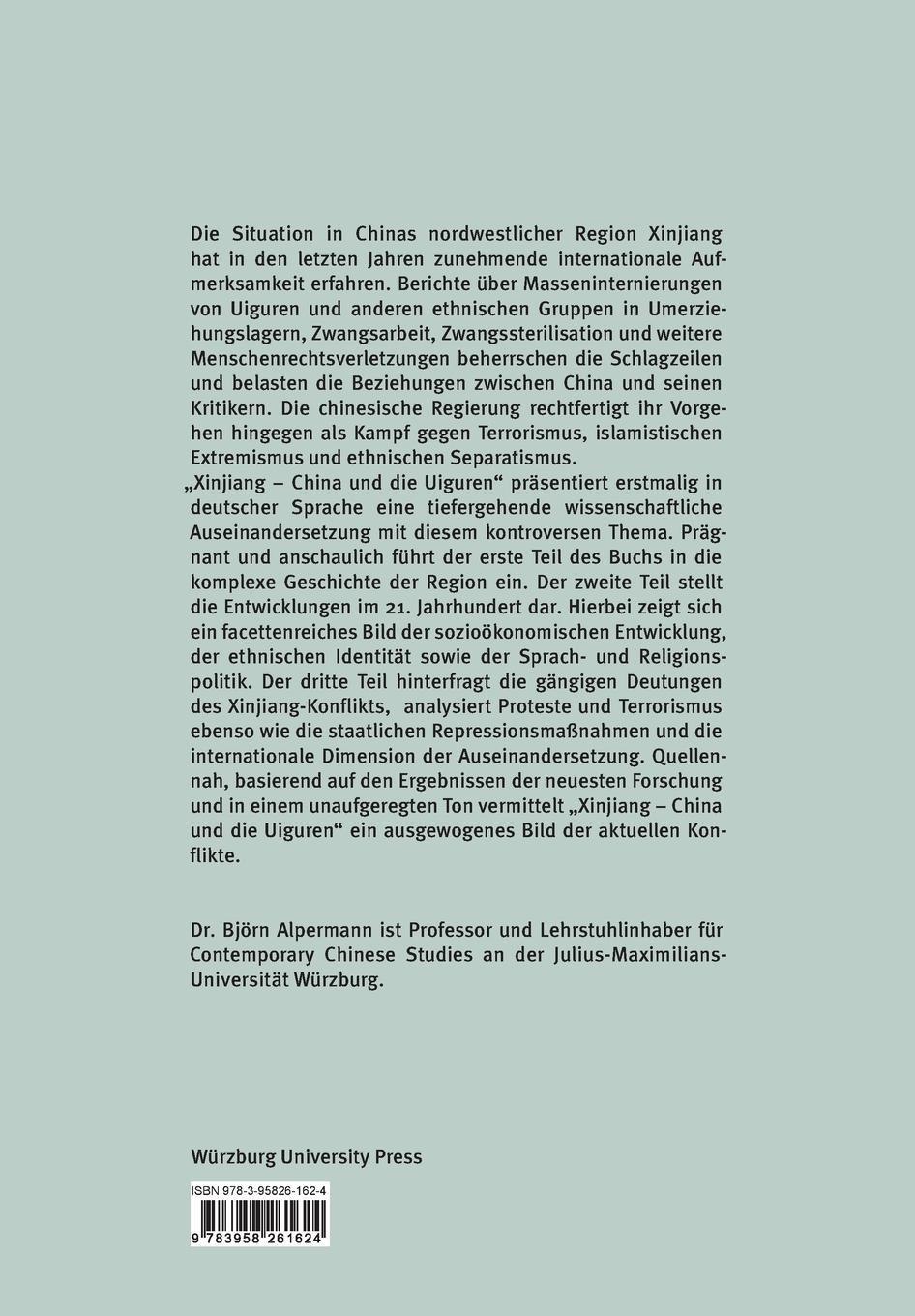 Rückseitencover Xinjiang