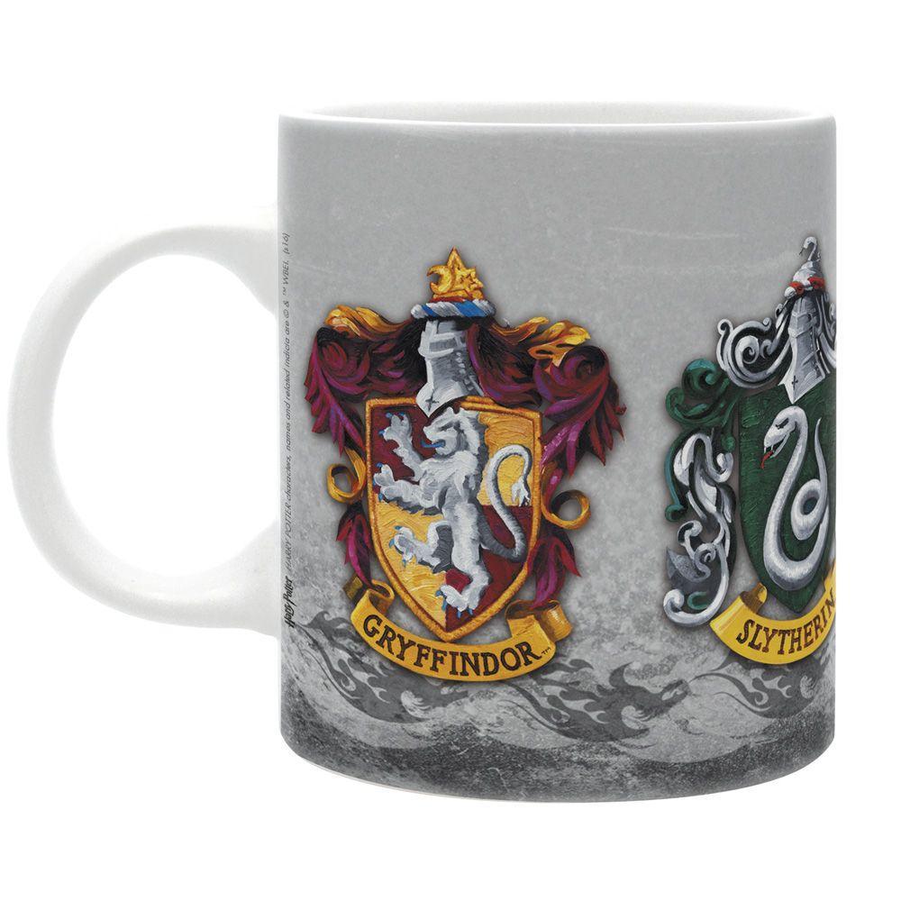 Vorderes Coverbild HARRY POTTER - Mug - 320 ml - The 4 Houses - subli - With box
