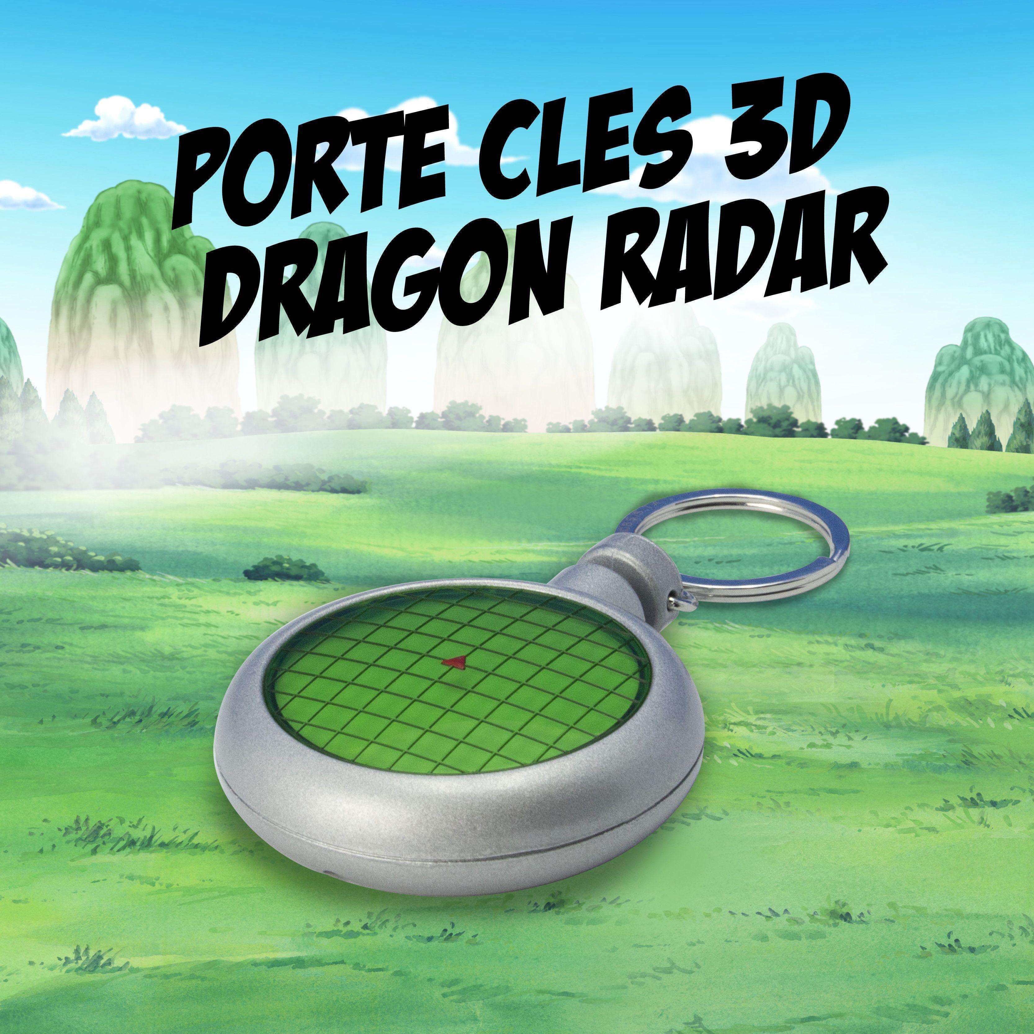 Beispielinhalt (Bild) Dragon Ball Dragon Radar 3D Schlüsselanhänger