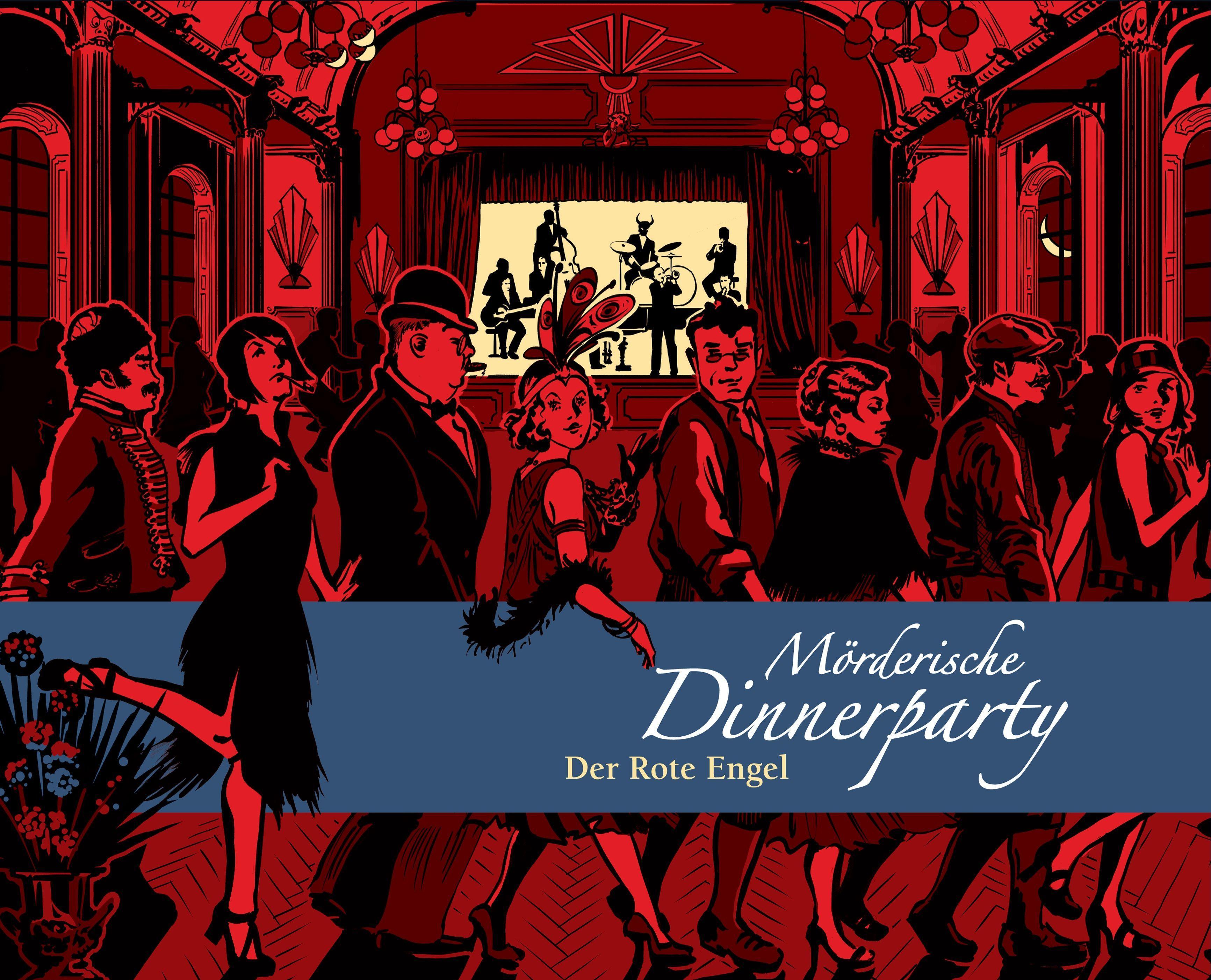 Vorderes Coverbild Mörderische Dinnerparty 12. Der Rote Engel