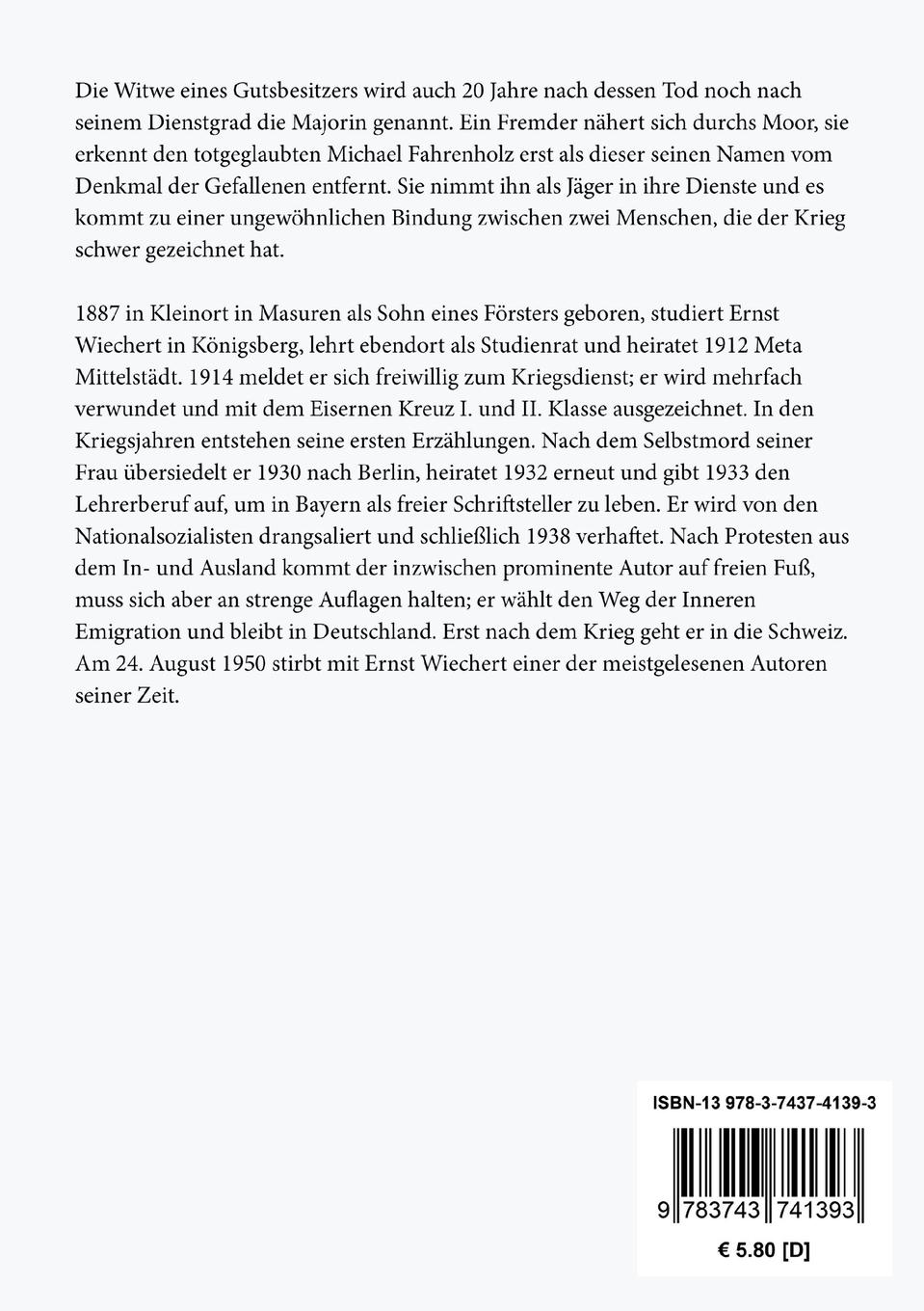 Rückseitencover Die Majorin