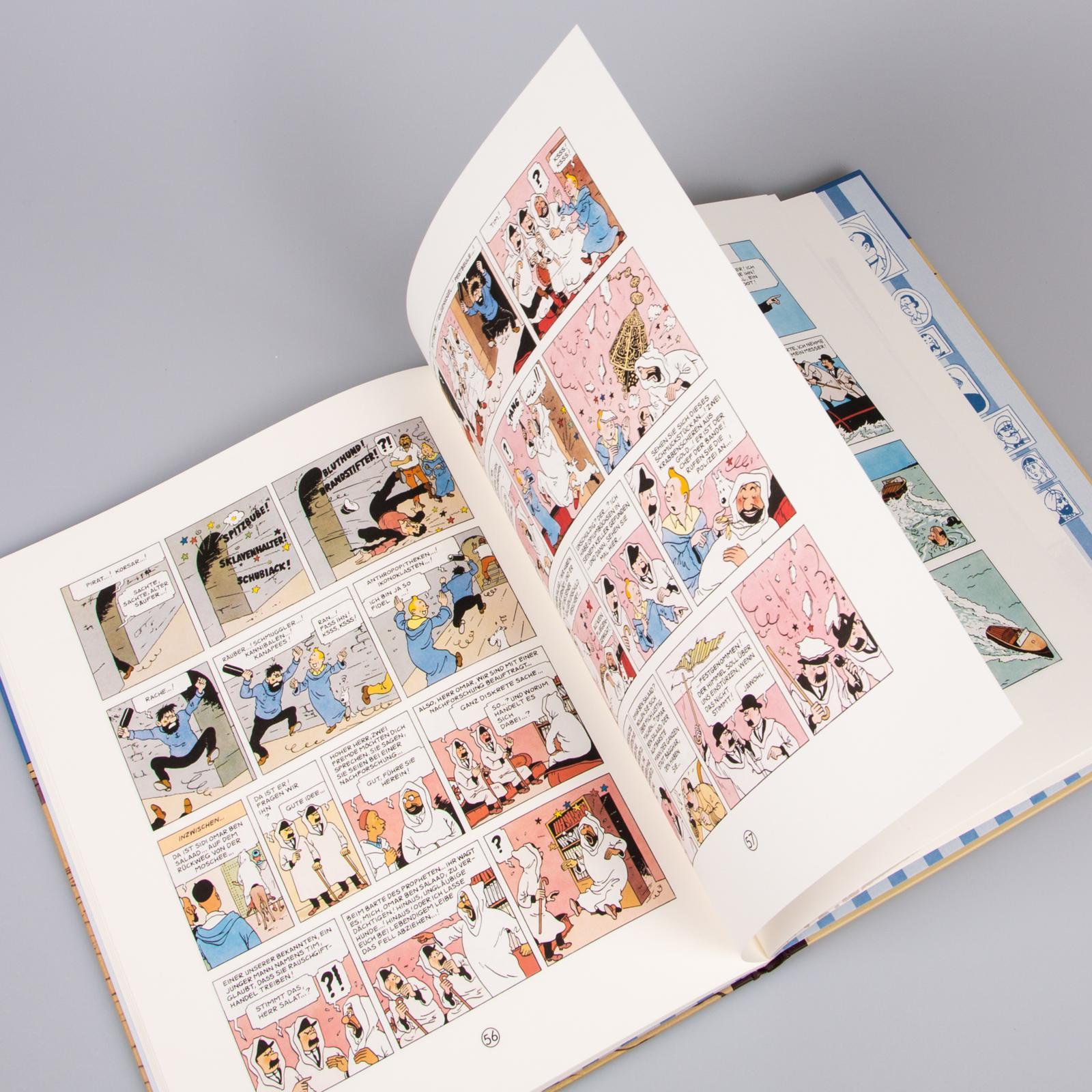 Beispielinhalt (Bild) Tim und Struppi: Sonderausgabe: Die Krabbe mit den goldenen Scheren