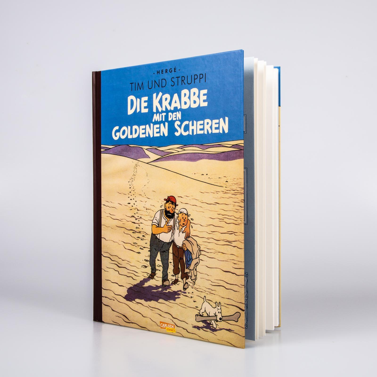 Beispielinhalt (Bild) Tim und Struppi: Sonderausgabe: Die Krabbe mit den goldenen Scheren