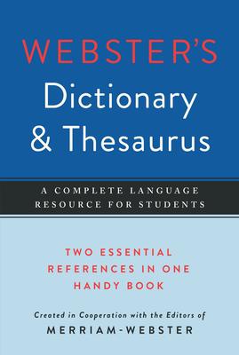 Vorderes Coverbild Webster's Dictionary & Thesaurus