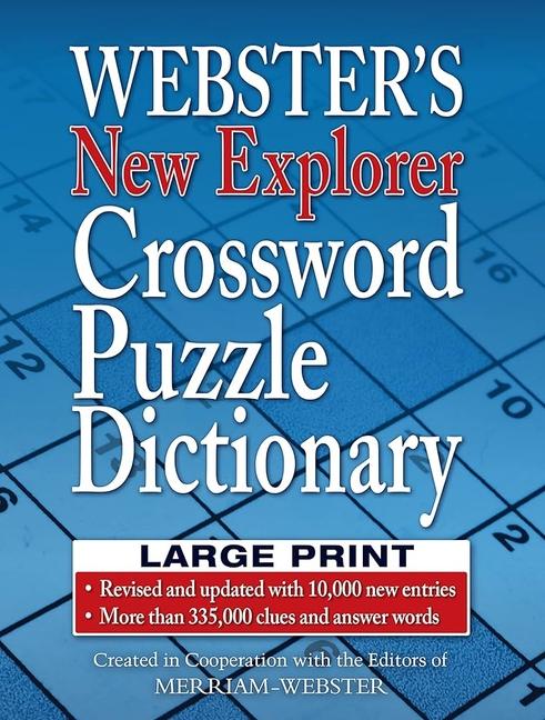 Vorderes Coverbild Webster's New Explorer Crossword Puzzle Dictionary, Third Edition, Large Print Edition
