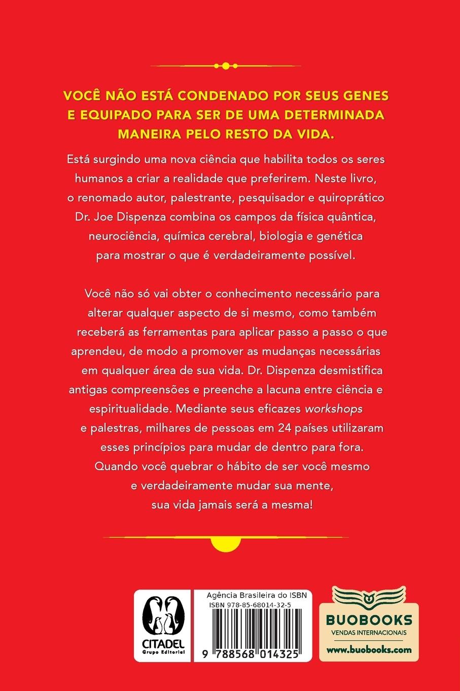 Rückseitencover Quebrando o hábito de ser você mesmo