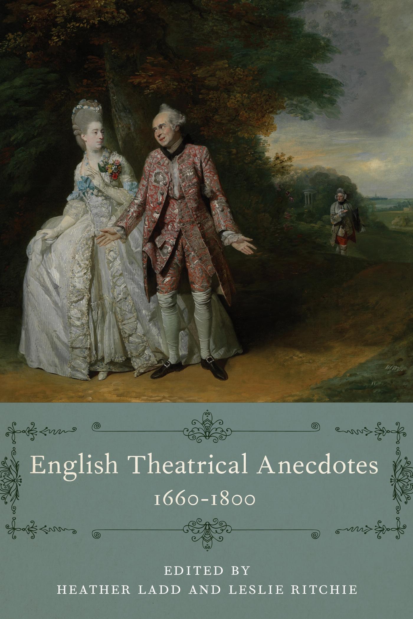 Vorderes Coverbild English Theatrical Anecdotes, 1660-1800