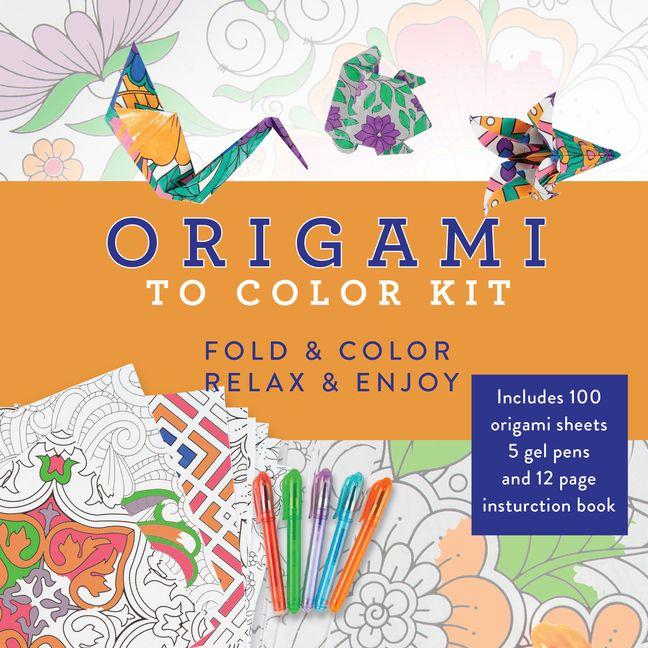 Vorderes Coverbild Origami to Color Kit